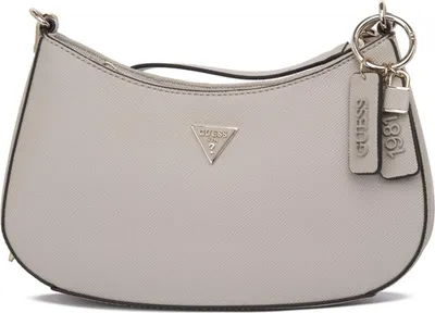 Image de Sac à bandoulière GUESS en similicuir Noelle II Top Zipper Shoulder Bag, couleur taupe