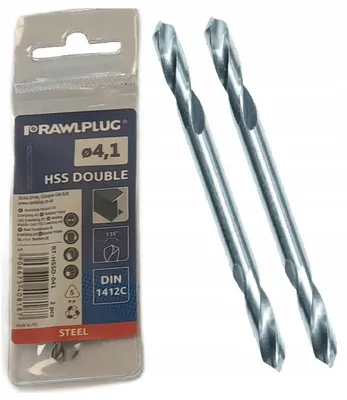 Produktbild von Rawlplug HSS-Bohrer Zweischneidig Metall Blech 4,1mm
