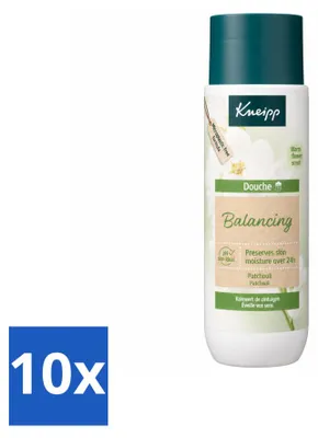 Produktbild von 10 x Kneipp Balancing Douchegel Patchouli - 200 ml - Vorteilspackung - 10 Stücke