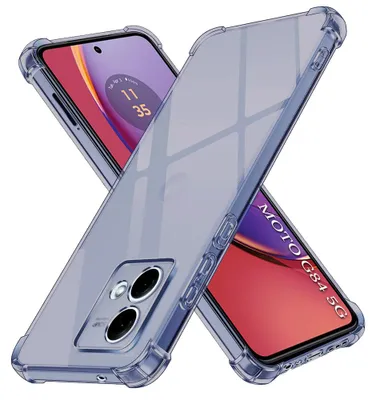 Zdjęcie produktu dla Techsuit etui antywstrząsowe do Motorola Moto G84 - przydymiona czerń
