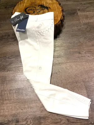 Image de Cavallo Dalea Grip Pantalon d'équitation femme blanc Knee Grip taille 36