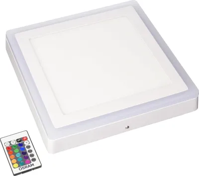 Produktbild von Osram LED Wand- und Deckenleuchte, Leuchte fuer Innenanwendungen, Warmweiss, 300,0 mm x 300,0 mm x 45,0 mm, LED Color und White