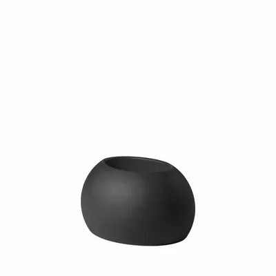 Produktbild von Slide Design Blumentopf Blos - Jet Black Farbe: Jet Black