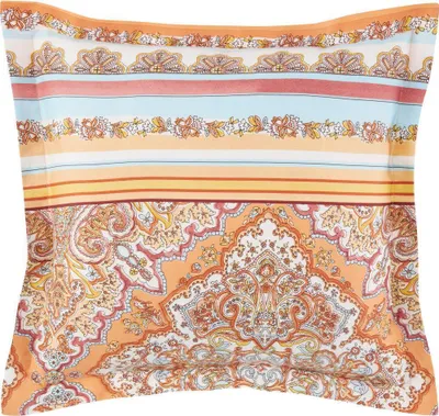 Produktbild von Bassetti Mako-Satin-Kissenhülle einzeln MARECHIARO Farbe O1 ORANGE Größe 65x65