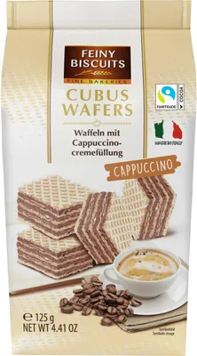 Obrázok produktu pre Cubus Wafers Cappuccino 125g