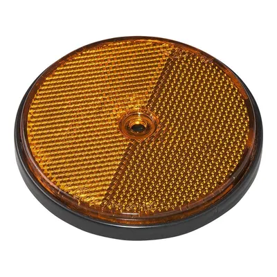 Zdjęcie produktu dla Odblask bursztynowy 80mm przykręcany