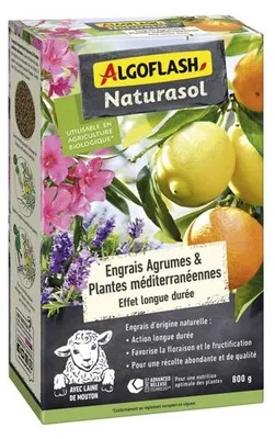 Image de Engrais Agrumes Et Plantes Mã©diterranã©ennes Uab 800 G - Compo France