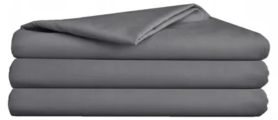 Produktbild von Bettlaken - Spannbettlaken - Baumwolle - Grau - 140g/m2 - 160x200 cm - Hochwertiges