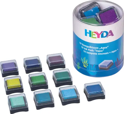 Obrázok produktu pre 6XHeyda 204888472 Stempelk.Set Aqua