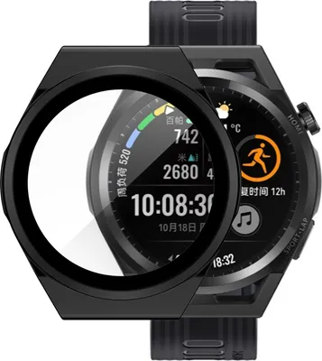 Produktbild von Strap-it Huawei Watch GT Runner TPU-Hülle (Schwarz)