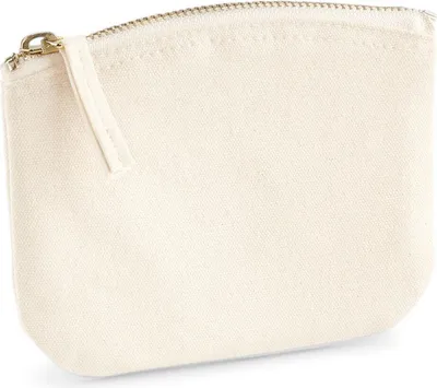 Produktbild von Westford Mill W825 | EarthAware Organic Spring Purse / 14,5 x 11 cm - Farbe: Natural - Größe: 14,5 x 11 cm