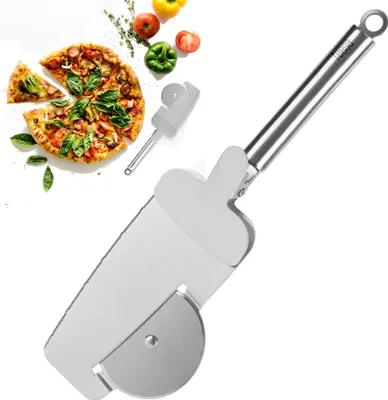 Produktbild von Teesa 4-in-1 Pizzamesser mit Schaufel & Zacken