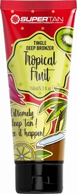 Zdjęcie produktu dla Supertan Tropical Fruits Mocny Bronzer Z Efektem Tingle 150ml