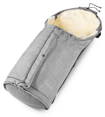 Produktbild von Fellhof Kinderwagenfellsack Fußsack HOCHSÖLDEN black-melange