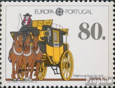 Produktbild von Briefmarken Portugal 1988 Mi 1754a (kompl.Ausg.) postfrisch Transport