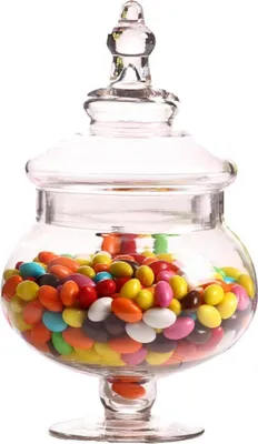 Image de Verre à bonbons avec couvercle pour bonbons Candybar cuisine Party