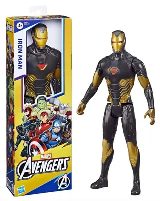 Image de Marvel Avengers TITAN HERO Figurine 30,5 cm IRON MAN Hero Series Blast HASBRO
