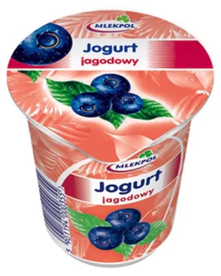 Zdjęcie produktu dla Jogurt jagodowy Somlek 150g SM MLEKPOL