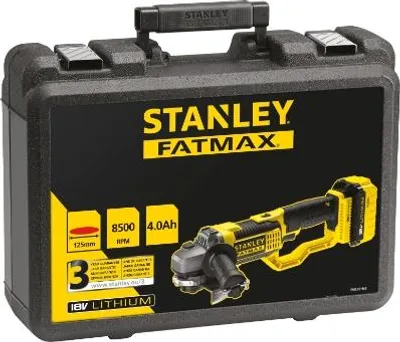 Immagine prodotto di Stanley Fatmax Akku-Winkelschl. 18V, 2x4,0Ah,125mm,Kof