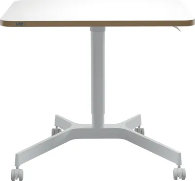 Produktbild von LEITZ Ergo Sitz/Stehtisch höhenver. klein, mit Rollen, weiß