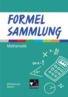 Produktbild von VERLAG: BUCHNER Formelsammlung Mathematik Mittelschule