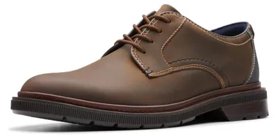 Produktbild von Clarks Herren Burchill Derby, Bienenwachsleder, 41 EU