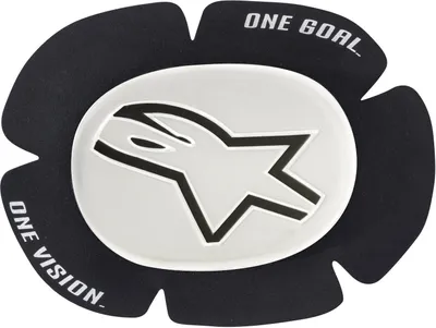 Produktbild von Alpinestars GP Sport Evo Knieschleifer, schwarz/weiß, Einheitsgröße