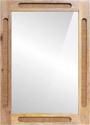 Produktbild von vidaXL Badezimmer Spiegel Braun 50 x 2,5 x 70 cm Massivholz Mango