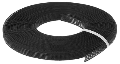 Korsettstäbe aus Polyester, 8 mm, schwarz, 1 Stück