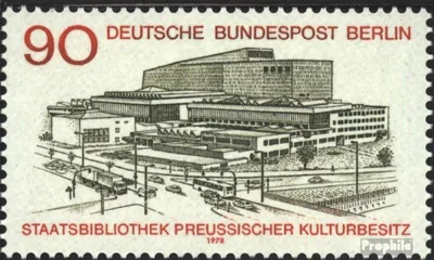 Produktbild von Briefmarken Berlin (West) 1978 Mi 577 (kompl.Ausg.) FDC Staatsbibliothek