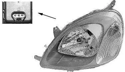 Produktbild von VAN WEZEL Scheinwerfer Rechts für TOYOTA Yaris Schrägheck (P1) 5430964
