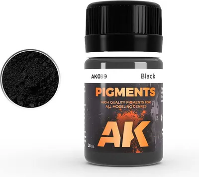 Produktbild von AK Interactive Pigments Black