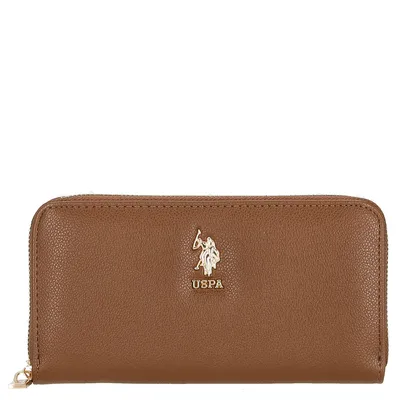 Produktbild von U.S. POLO ASSN. Geldbörse New Jones Zip Around Wallet Brown braun