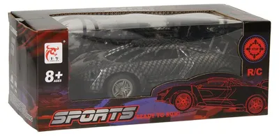 Produktbild von RC Rennwagen metallic ferngesteuertes Auto Spielzeug - mehrfarbig