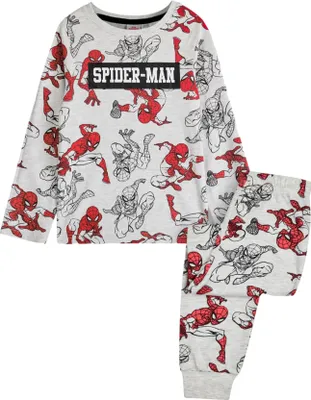 Produktbild von Spider-Man - Schlafanzug mit langer Hose für Jungen NS8205 (98) (Grau/Rot)