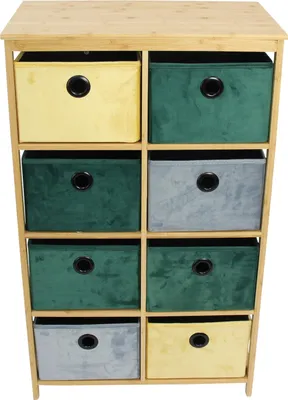 Obrázek produktu pro Bambusová skříňka Multicolor