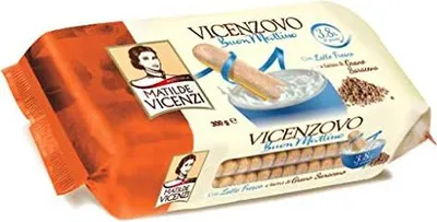 Produktbild von Matilde Vicenzi Savoiardi buon mattino Löffelbiskuits 300 g kekse Frühstück