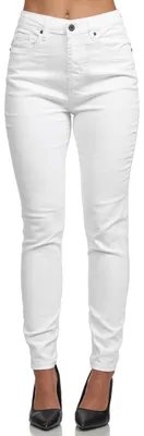 Immagine prodotto di Tazzio Jeans skinny fit a vita alta da donna F101 (bianco, 42)