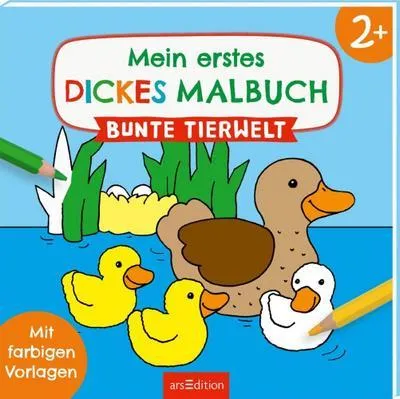 Immagine prodotto di Il mio primo libro da colorare spesso Mondo animale colorato