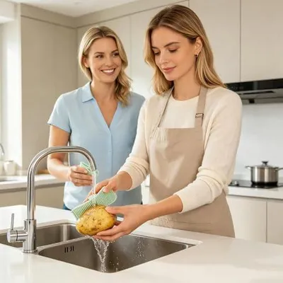 Produktbild von Weiche, rutschfeste und wiederverwendbare Bürste