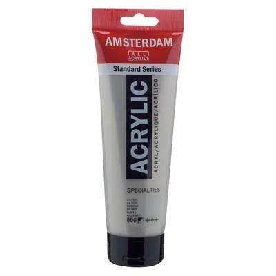 Obrázok produktu pre Amsterdam | Acrylfarbe 250ml Silber 800