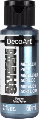 DecoArt Dazzling Metallics Vernice Acrilica Effetto Metallico - Colore Dorato, 59ml