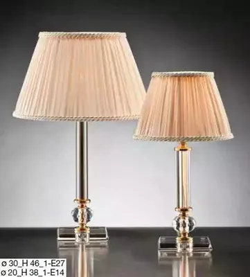 Immagine prodotto di Lampada da tavolo in stile antico lampada da tavolo lampada di cristallo lampada da terra