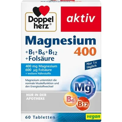 Immagine prodotto di DOPPELHERZ Magnesio 400 mg compresse