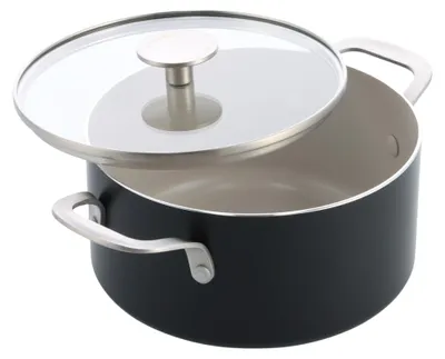 Image de Solidchoice - Poêle de cuisson en aluminium avec revêtement antiadhésif en céramique, 20 cm