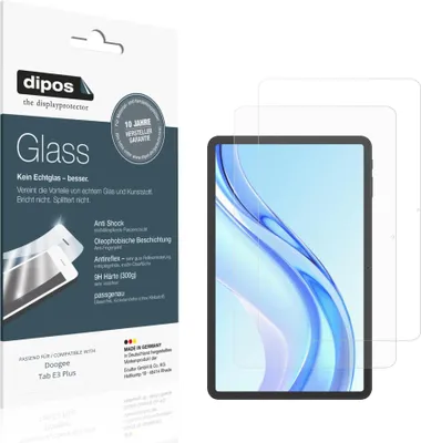 Zdjęcie produktu dla 2x dipos GlassAR Doogee Tab E3 Plus