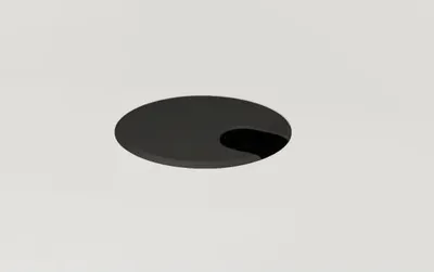 Produktbild von Kerkmann Move 1 Kabeldurchlass 6,0 cm schwarz