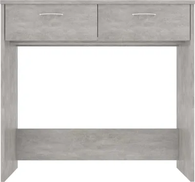 Produktbild von “2026 Modern“ Schreibtisch Betongrau 80x40x75cm Holzwerkstoff - Designermöbel 853880 - Kommoden