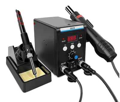 Productafbeelding van Soldeerstation, warmeluchtpistool, digitale display, model D-8586 (700W), 220V