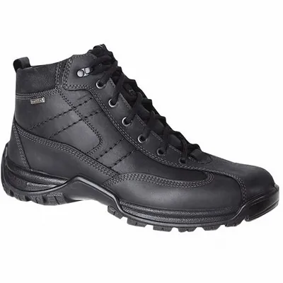 Produktbild von Jomos Herren Leder Sympatex Schnürboots schwarz, Extra Weite, 9 cm Schaft, Warmfutter, Fußbett